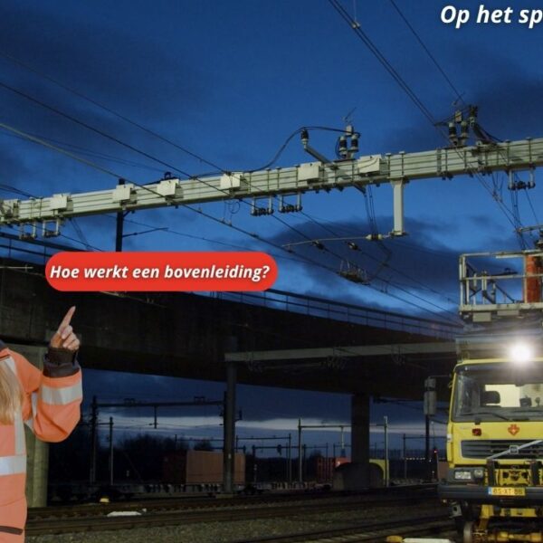 Op het spoor van morgen - Bovenleiding