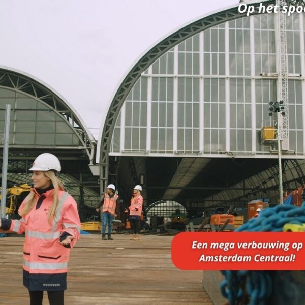 Op het spoor van morgen - verbouwing amsterdam centraal